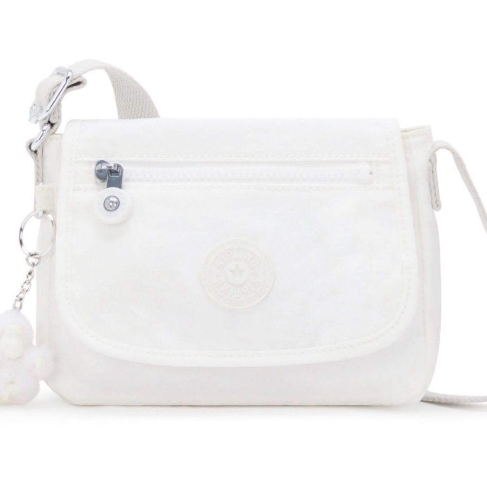 Kipling Sabian Mini Crossbody Bag in White